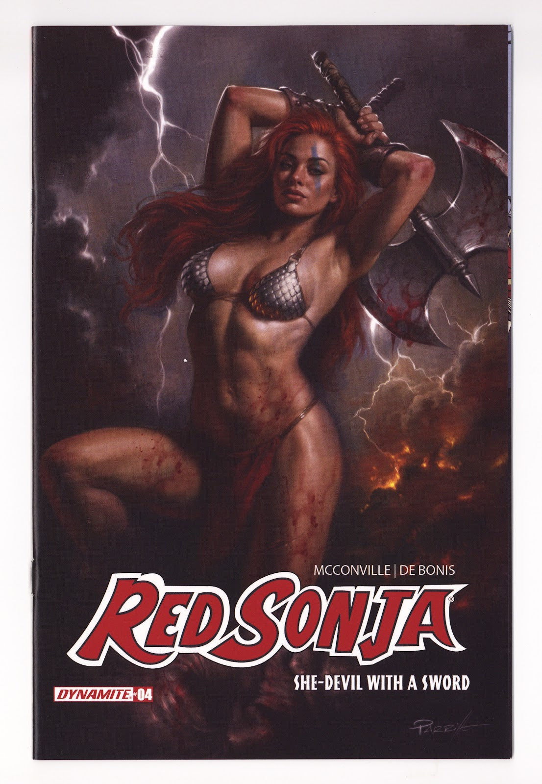 Red Sonja She Devil With a Sword 4 Parrillo Variant (2026)