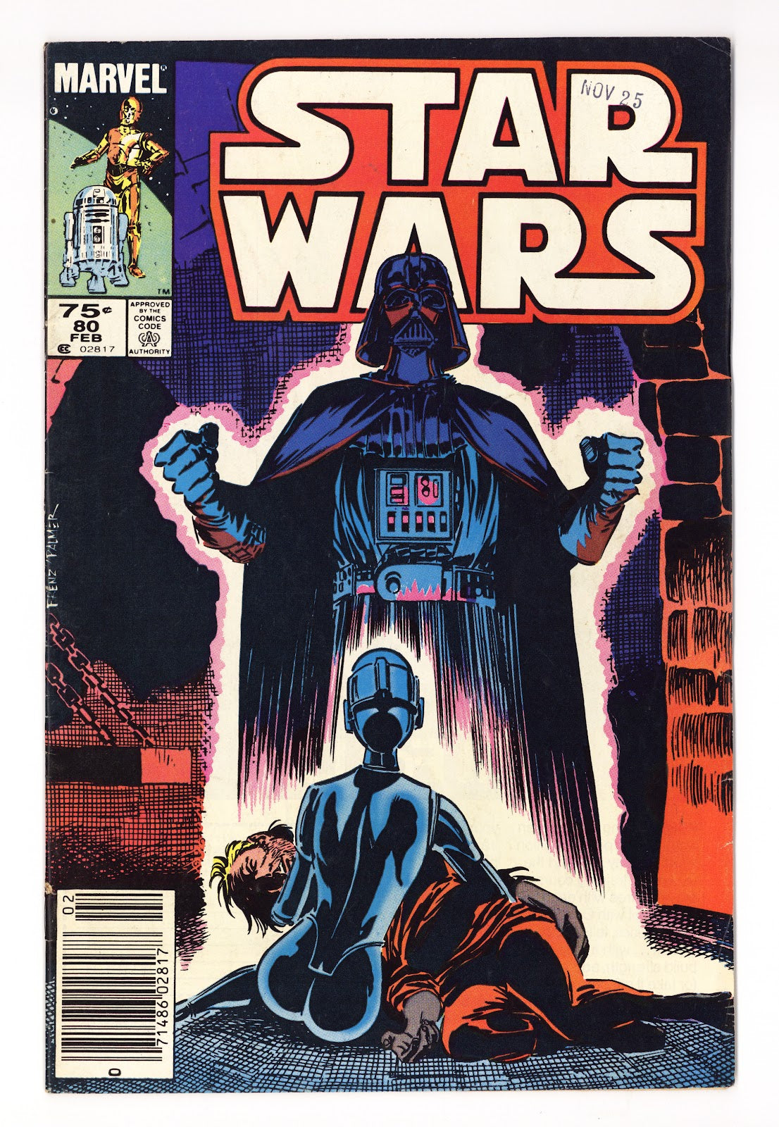 Star Wars Vol 1 80  Low Grade   (1984)   Canadian Price Variant