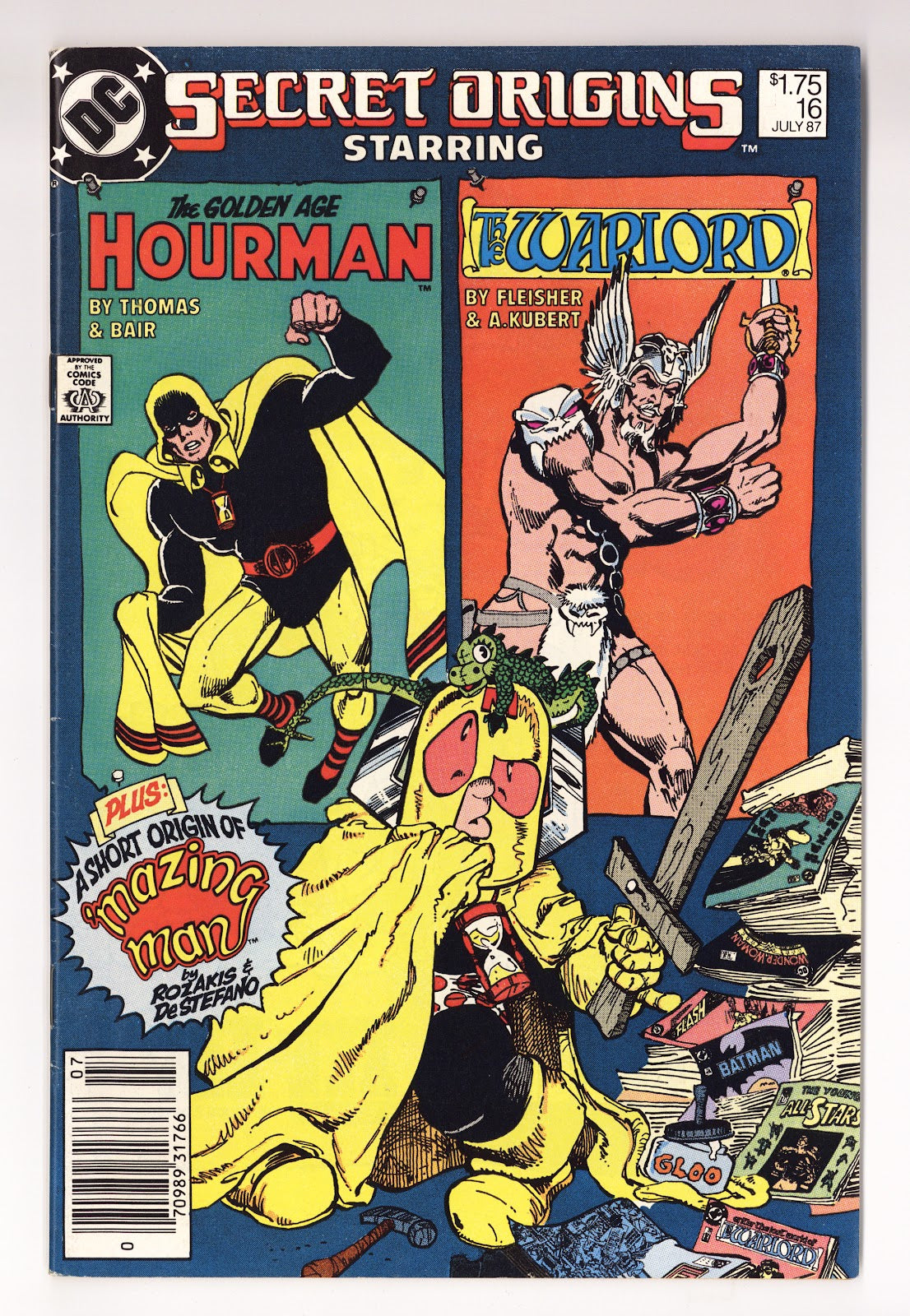 Secret Origins Vol 3 16  Mid Grade   (1987)   Canadian Price Variant