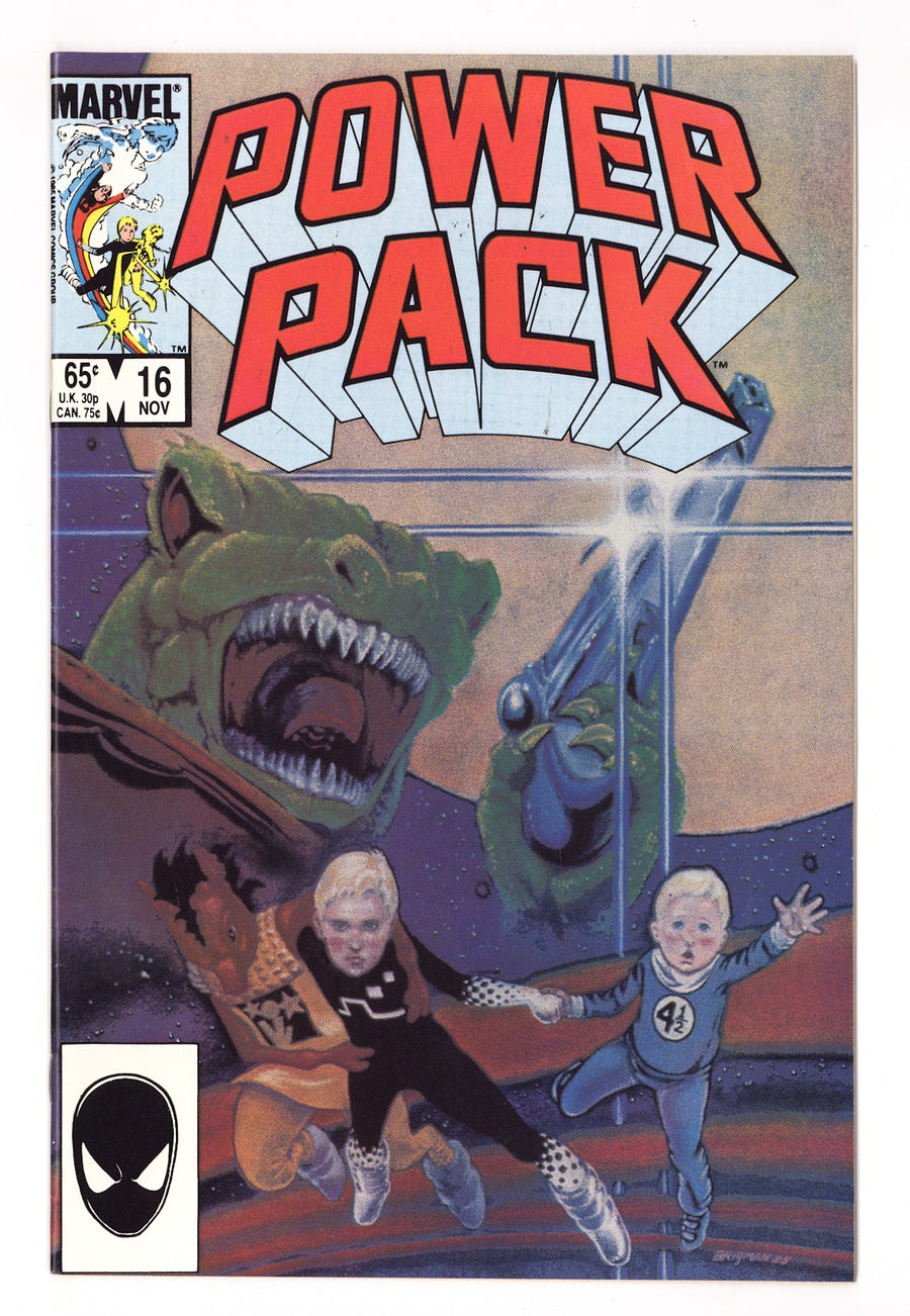 Power Pack Vol 1 16  High Grade   (1985)   Direct  