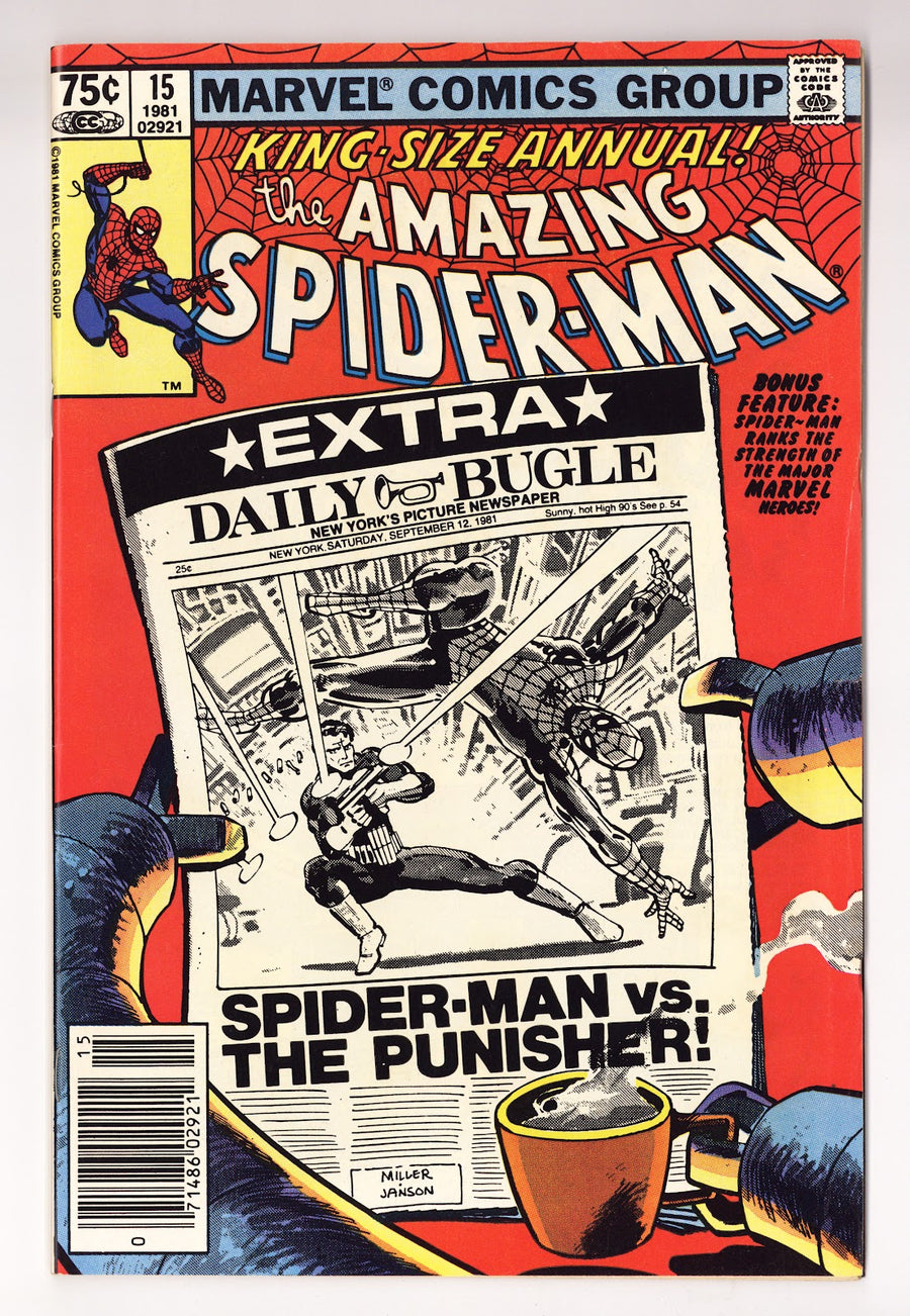 The Amazing Spider-Man Annual Vol 1 15  FN (6.0)   (1981)   Newsstand