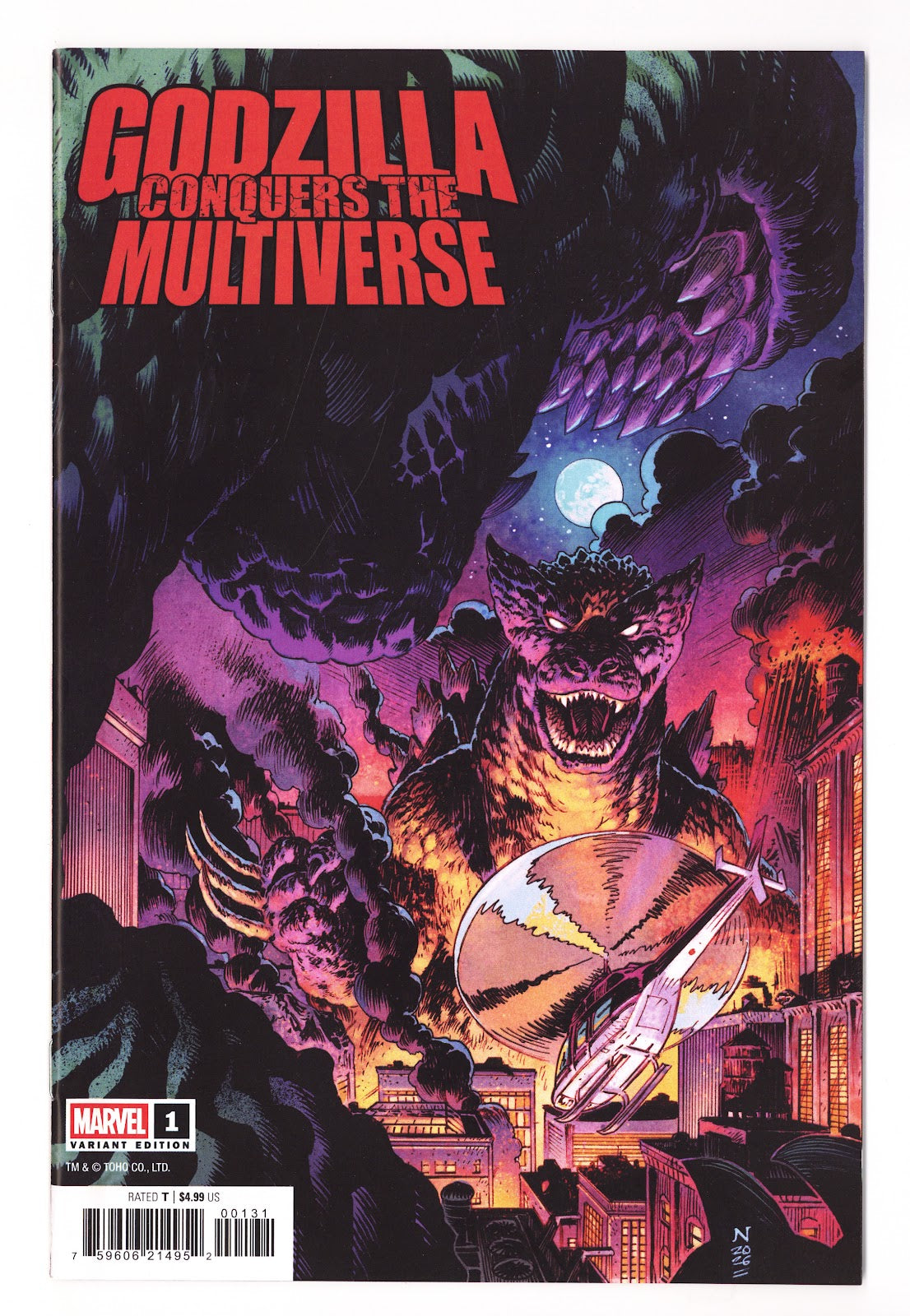 Godzilla Conquers the Multiverse  1 Godzilla  Variant   (2026)