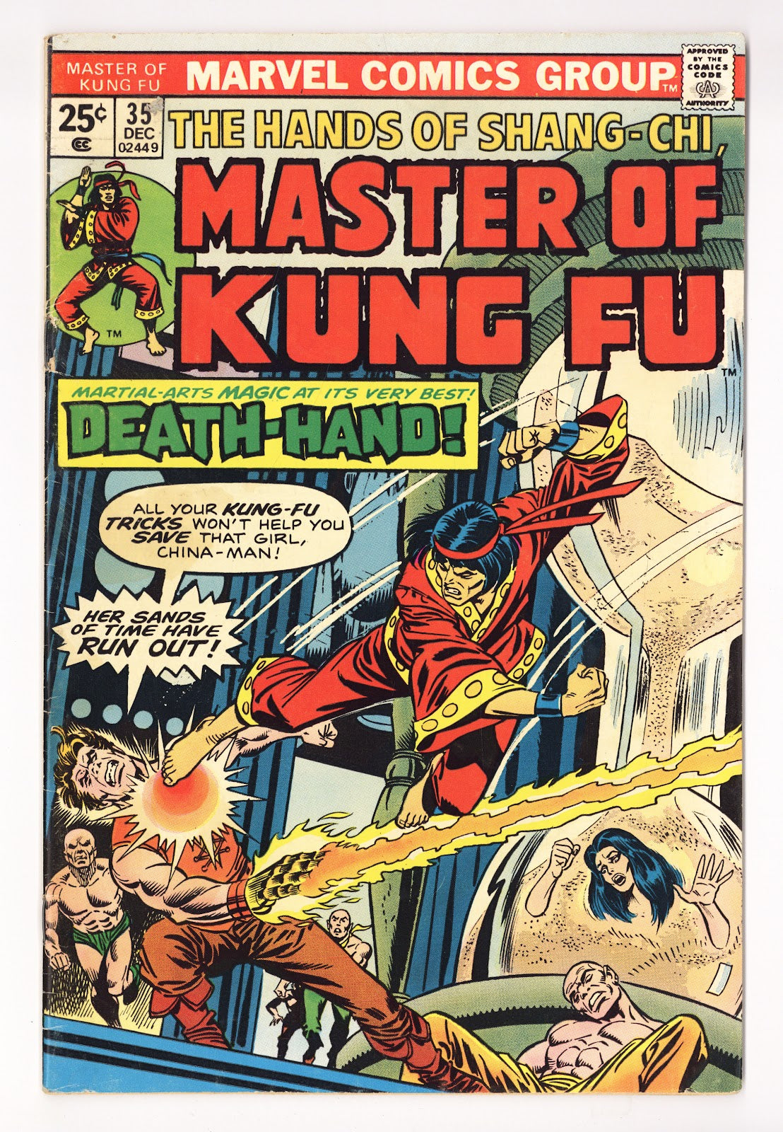 Master of Kung Fu Vol 1 35  Low Grade   (1975)     