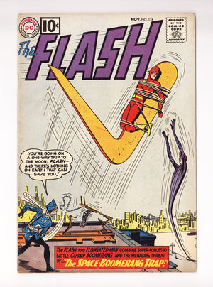 The Flash Vol 1 124  FN- (5.5)   (1961)