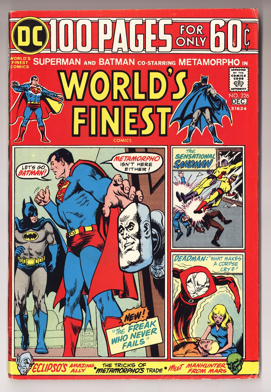 World's Finest Comics Vol 34 226  FN (6.0)   (1974)     