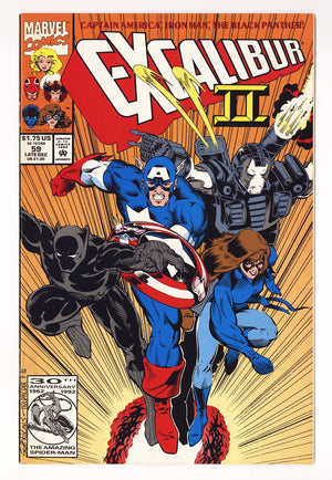 Excalibur Vol 1 59  High Grade   (1992)