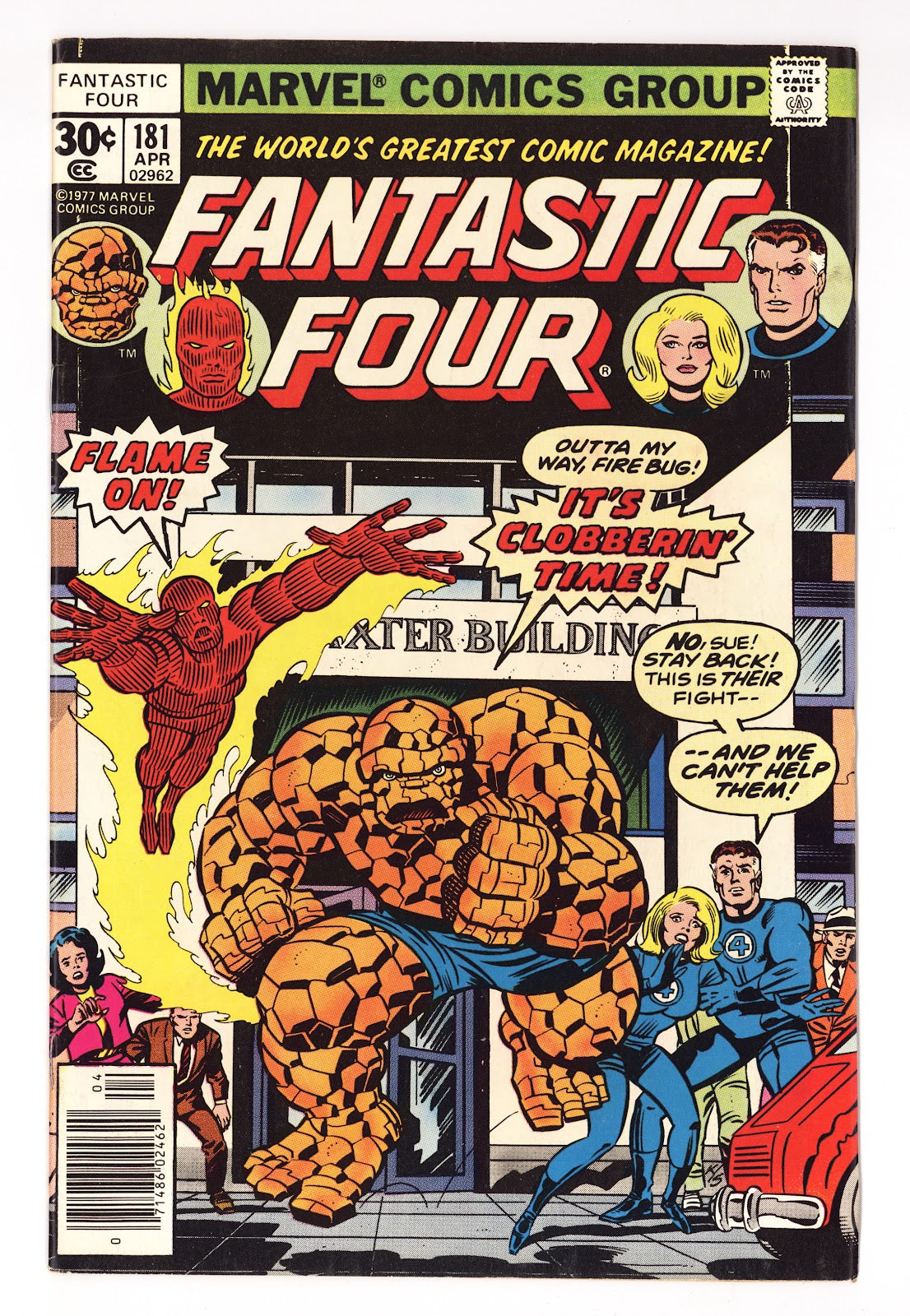 Fantastic Four Vol 1 181 Mid Grade (1977) 