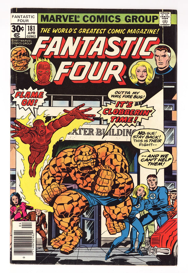 Fantastic Four Vol 1 181 Mid Grade (1977)
