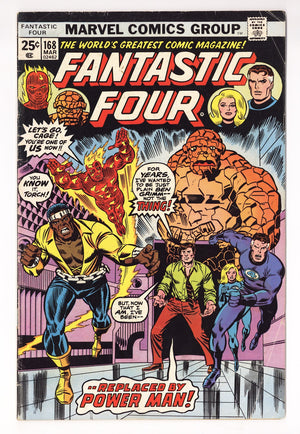 Fantastic Four Vol 1 168 Low Grade (1976)