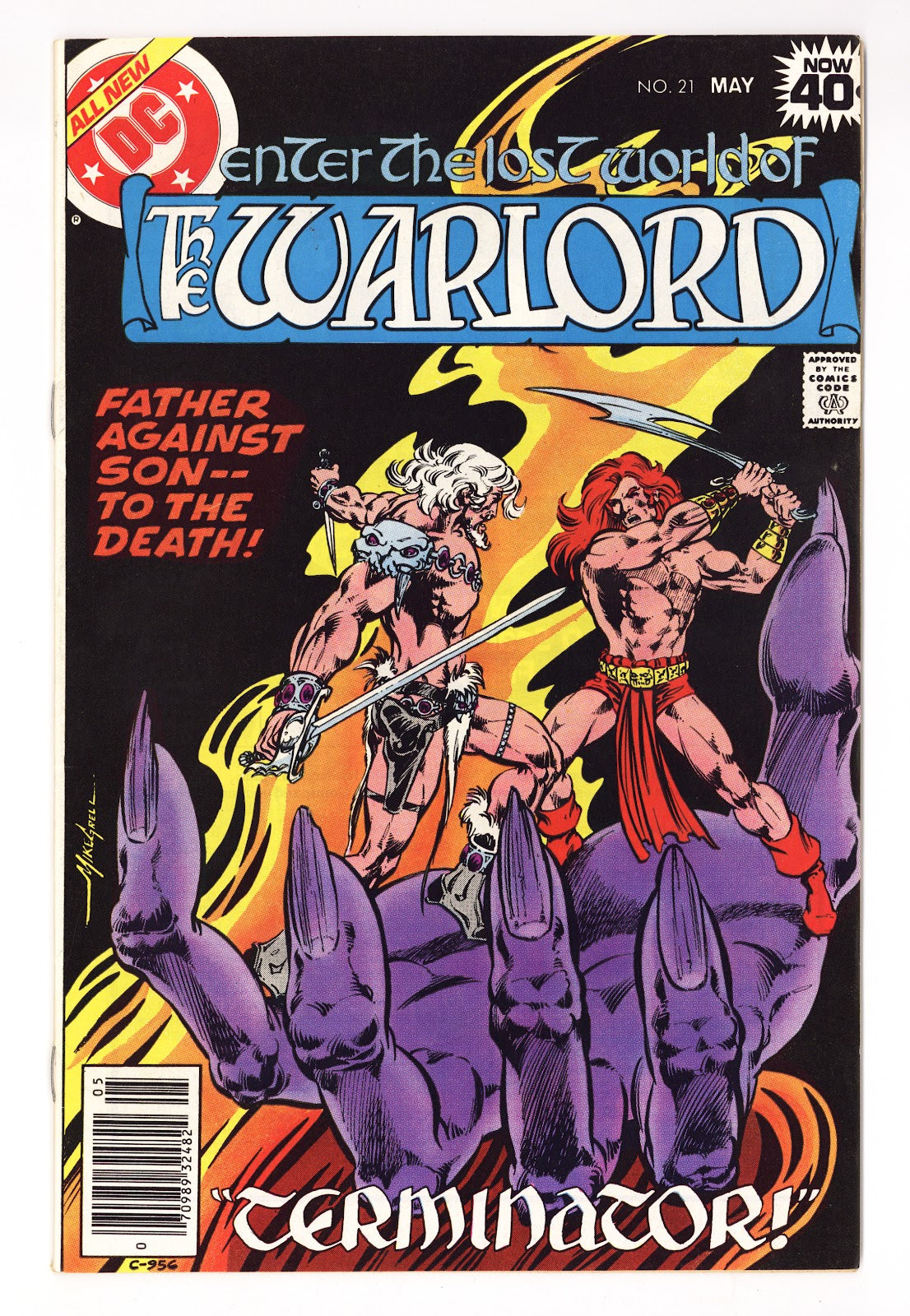 Warlord Vol 1 21  Mid Grade   (1979)     