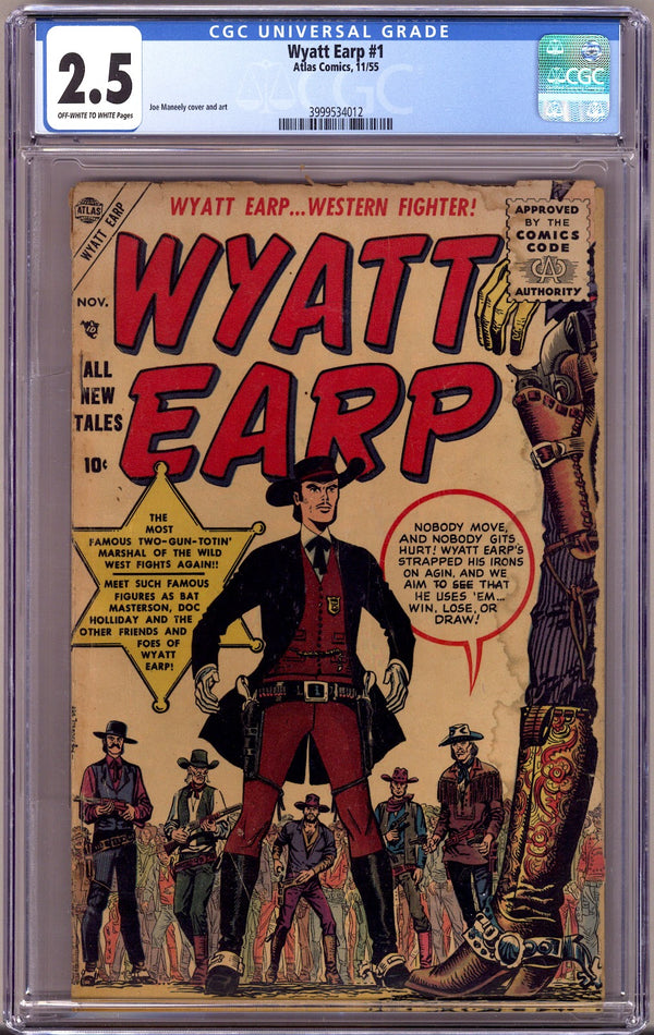 Wyatt Earp 1 CGC 2.5 (GD+) (1955)