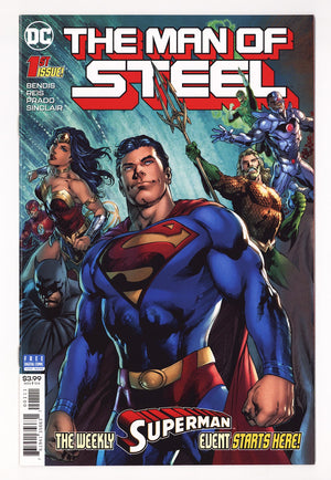 The Man of Steel Vol 1 1  High Grade   (2018)