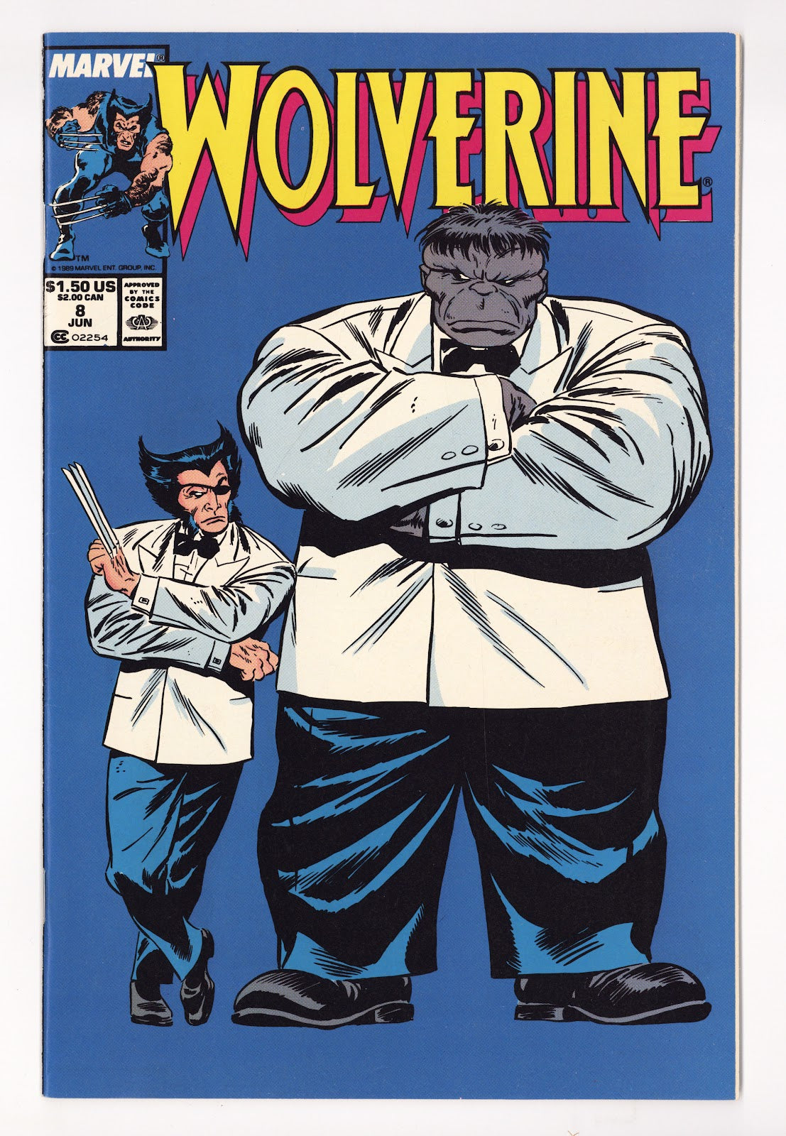 Wolverine Vol 2 8 VF- (7.5) (1989) 