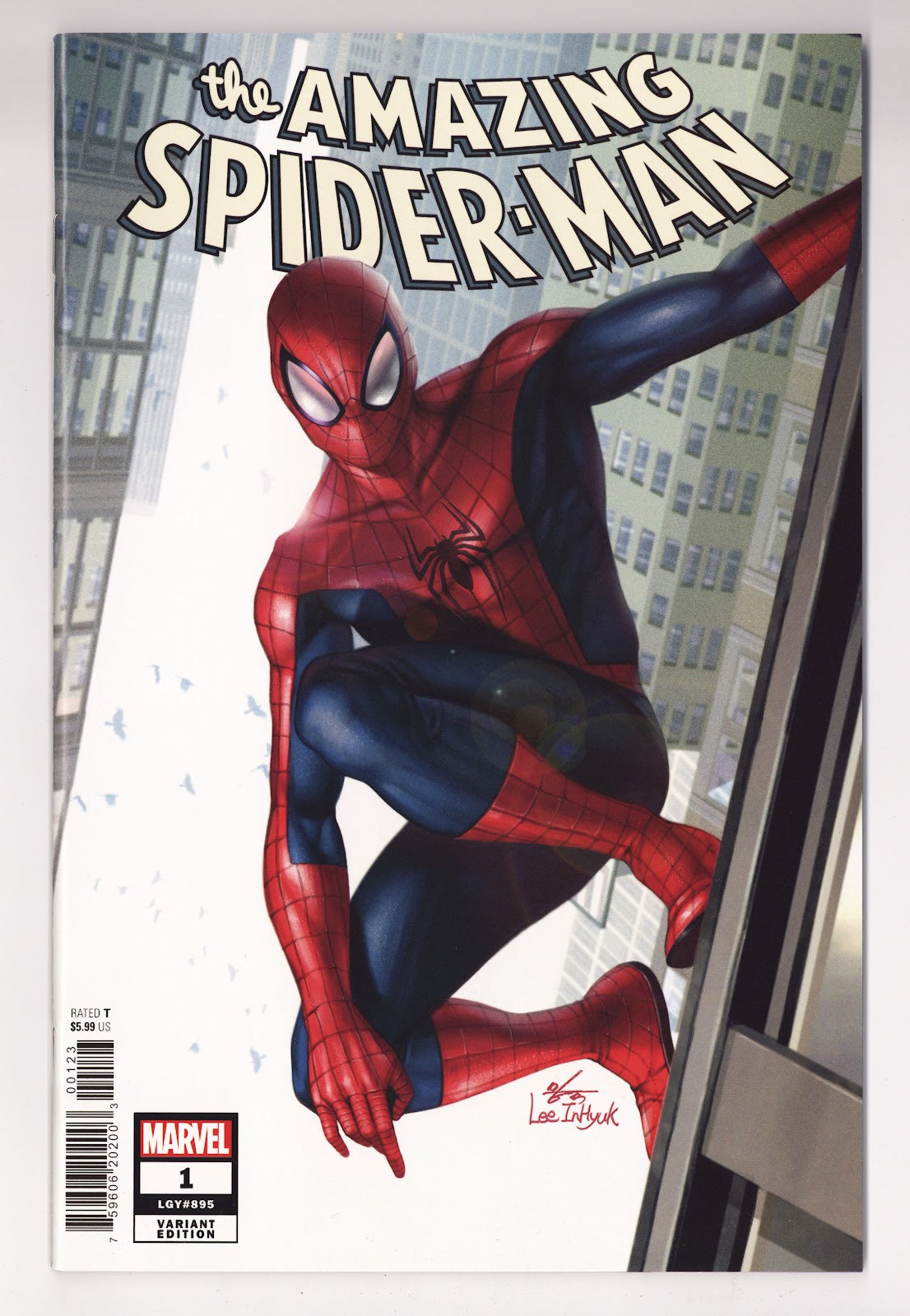 The Amazing Spider-Man Vol 6 1 (895) High Grade (2022) Lee Variant 