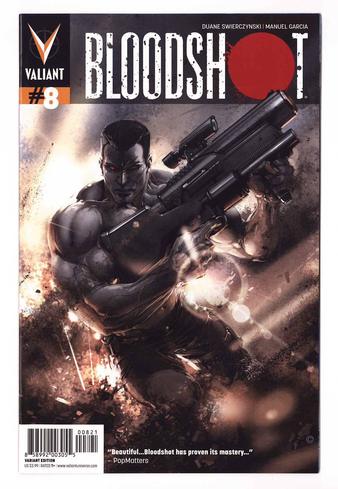 Bloodshot Vol 3 8  High Grade   (2013) Hairsine   Variant  