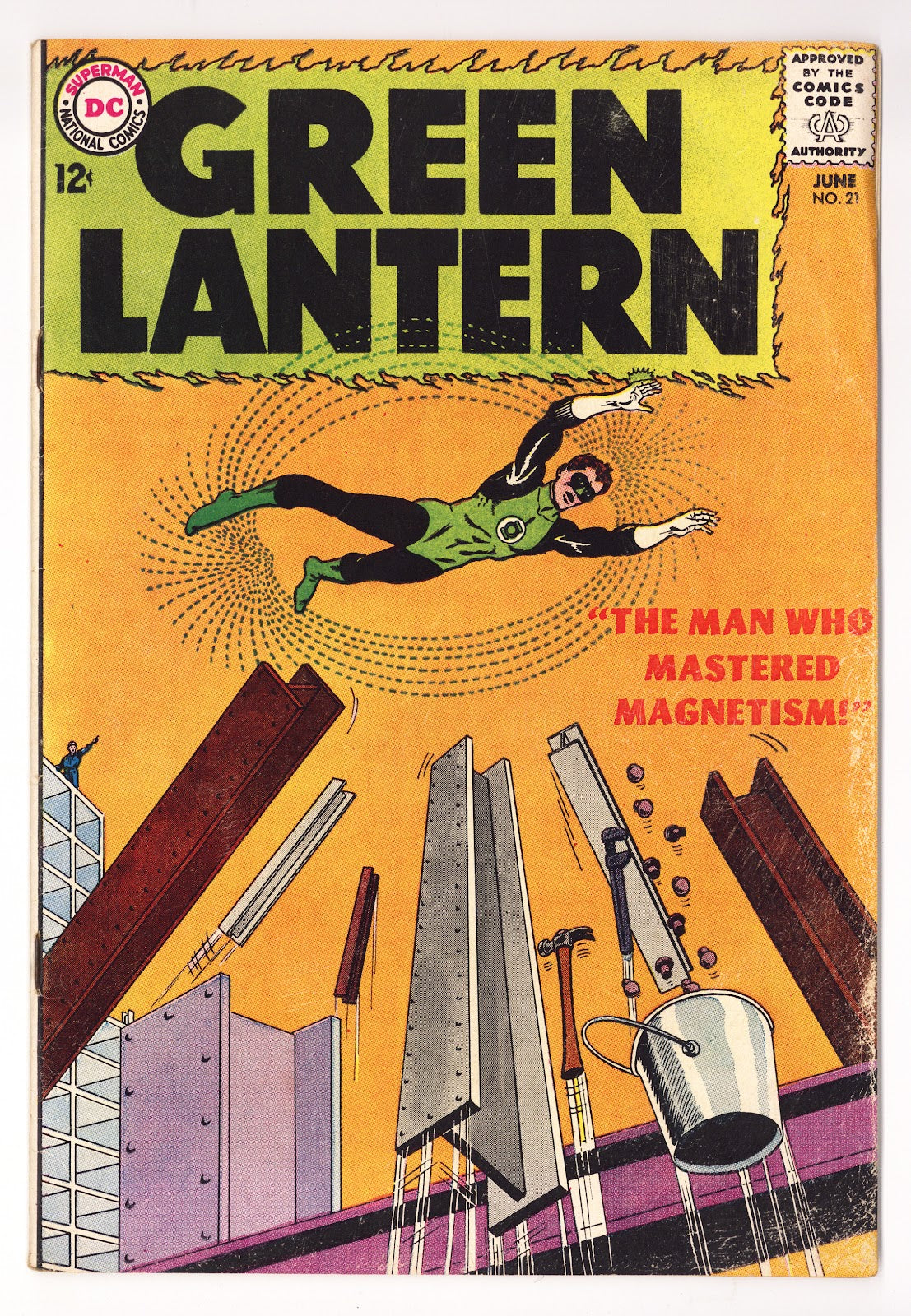 Green Lantern Vol 2 21 GD+ (2.5) (1963) 