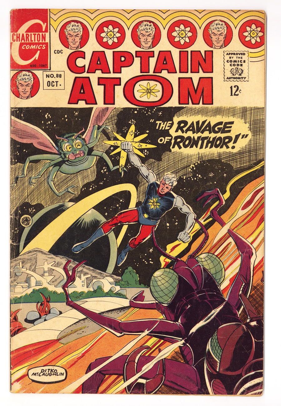 Captain Atom Vol 2 88 VG (4.0) (1967) 
