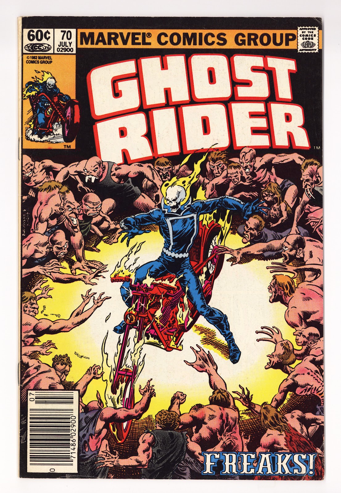 Ghost Rider Vol 1 70  Low Grade   (1982)   Newsstand  