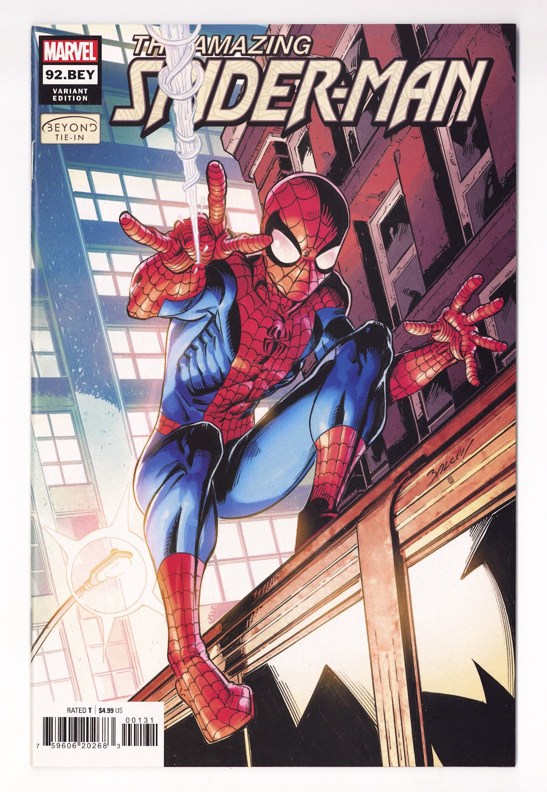 Amazing Spider-Man Vol 5 92.BEY High Grade (2022) Bagley Variant 