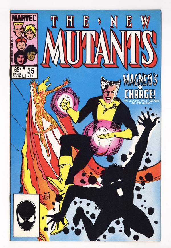 The New Mutants Vol 1 35 Mid Grade (1986) Direct