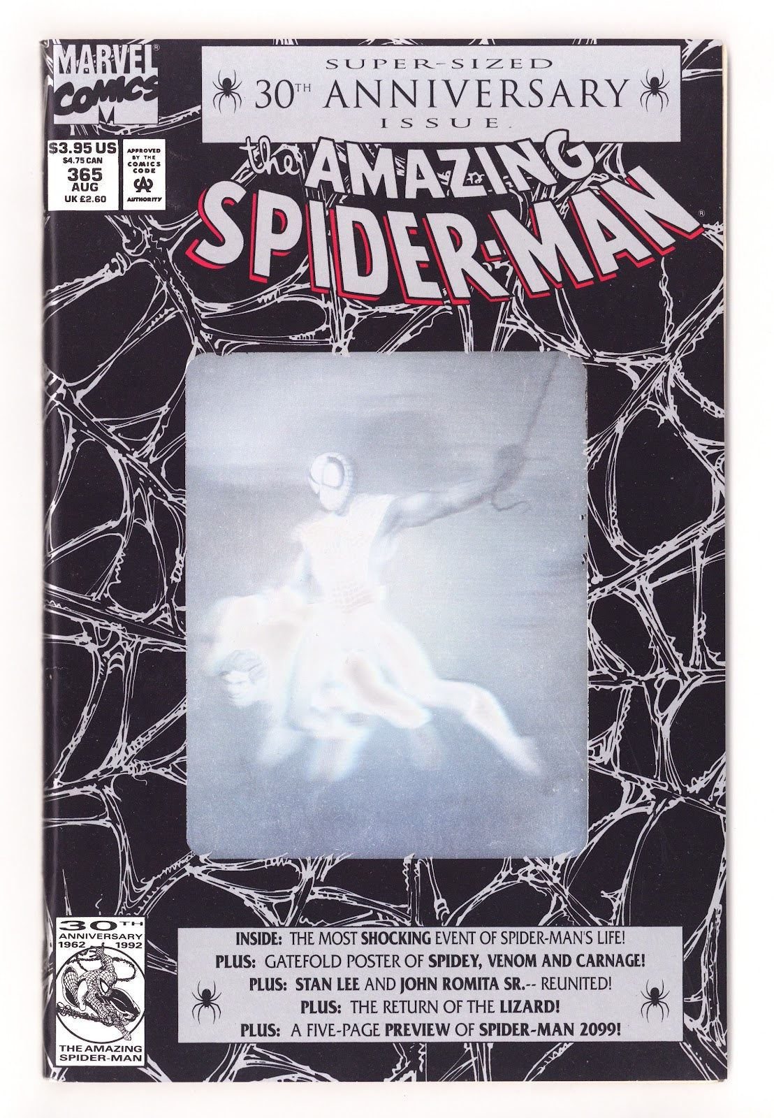 The Amazing Spider-Man Vol 1 365 VF- (7.5) (1992) 