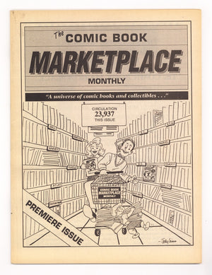 Comic Book Marketplace Vol 1 1 VF- (7.5) (1991)