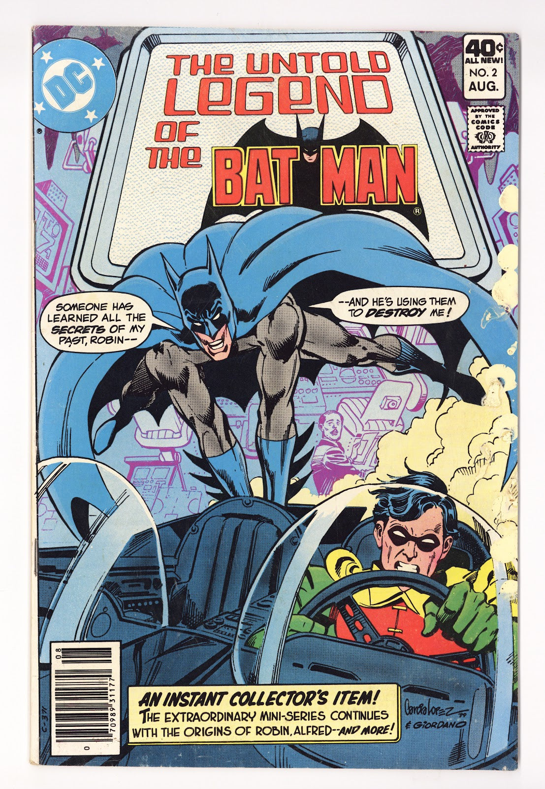 The Untold Legend of the Batman 2 Mid Grade (1980) 