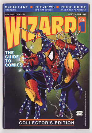Wizard: The Comics Magazine 1 FN/VF (7.0) (1991)