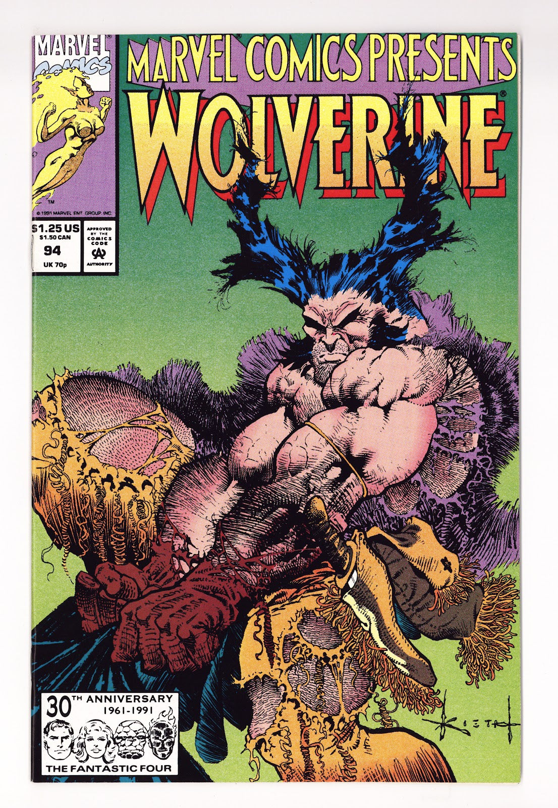 Marvel Comics Presents Vol 1 94 Mid Grade (1991) 
