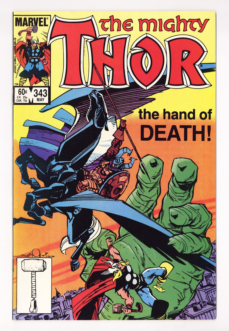Thor Vol 1 343 High Grade (1984) Direct 