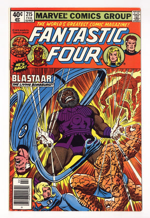Fantastic Four Vol 1 215  Mid Grade   (1980)   Newsstand