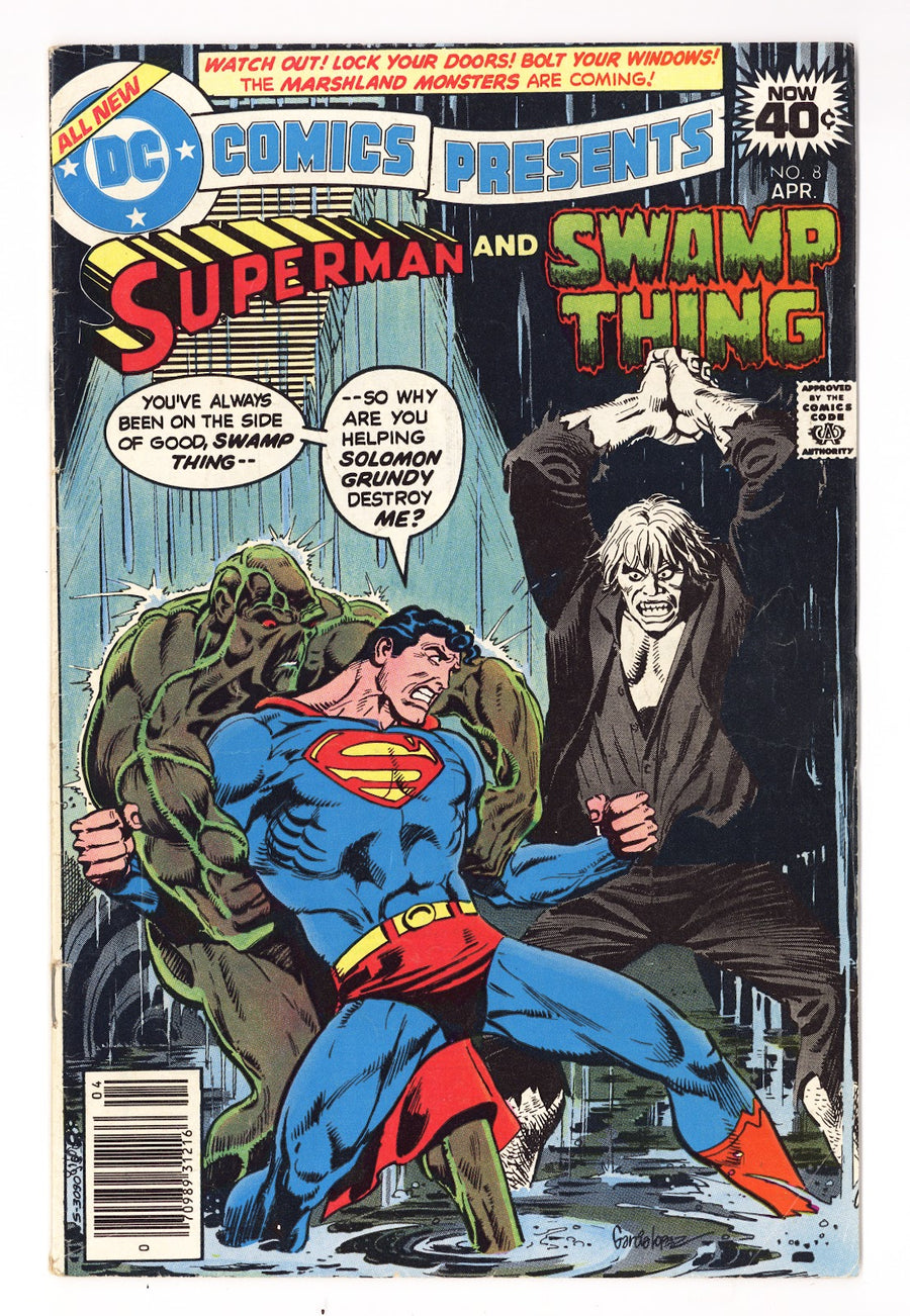DC Comics Presents Vol 1 8  Low Grade   (1979)
