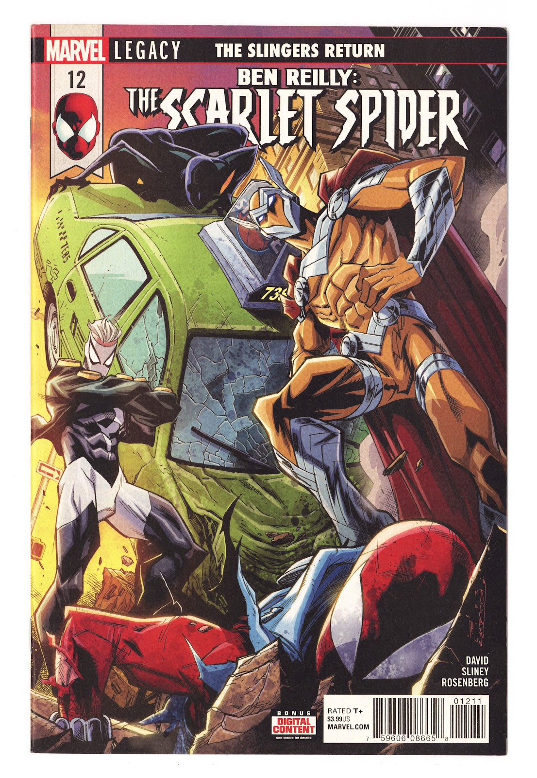 Ben Reilly: Scarlet Spider 12 High Grade (2018) 