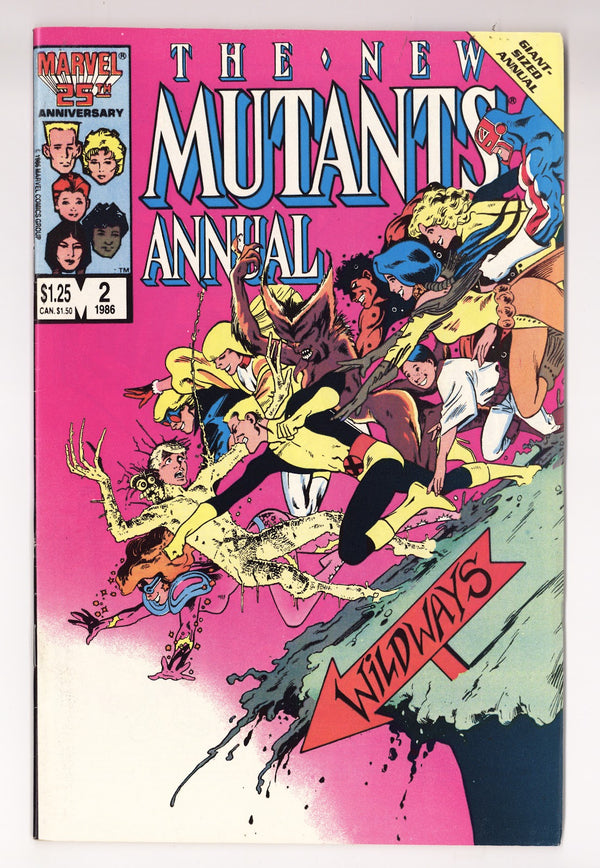 The New Mutants Annual Vol 1 2  VG/FN (5.0)   (1986)