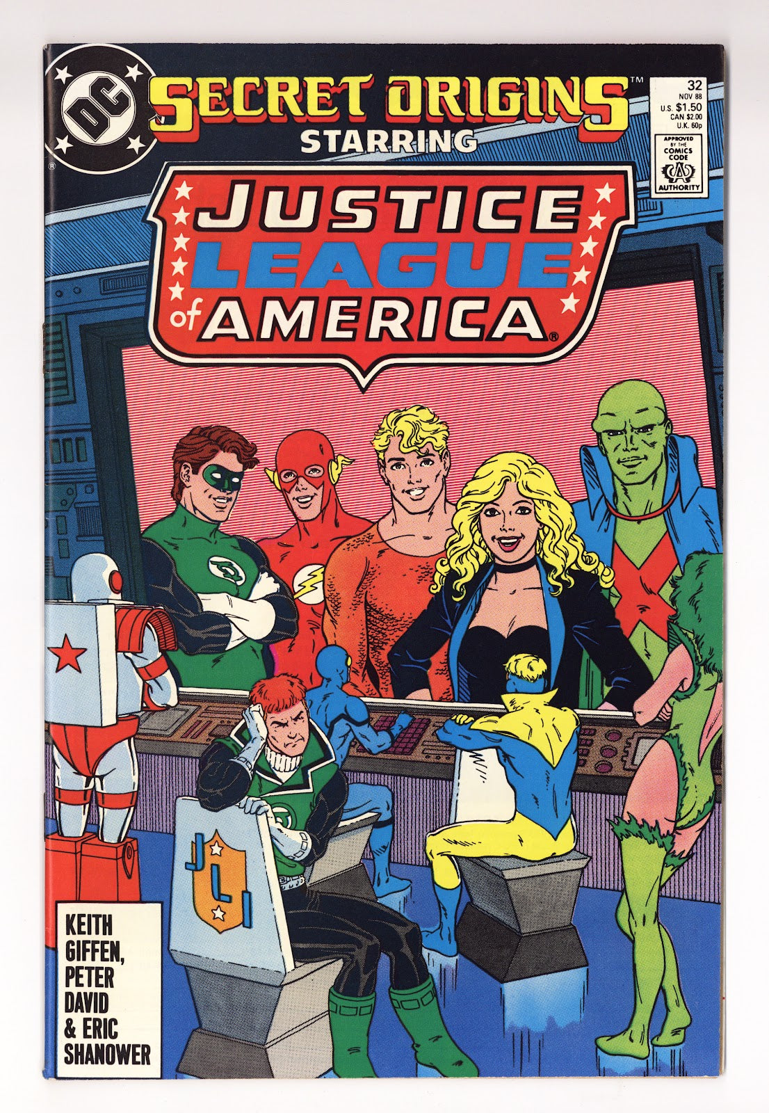 Secret Origins Vol 3 32  Mid Grade   (1988)