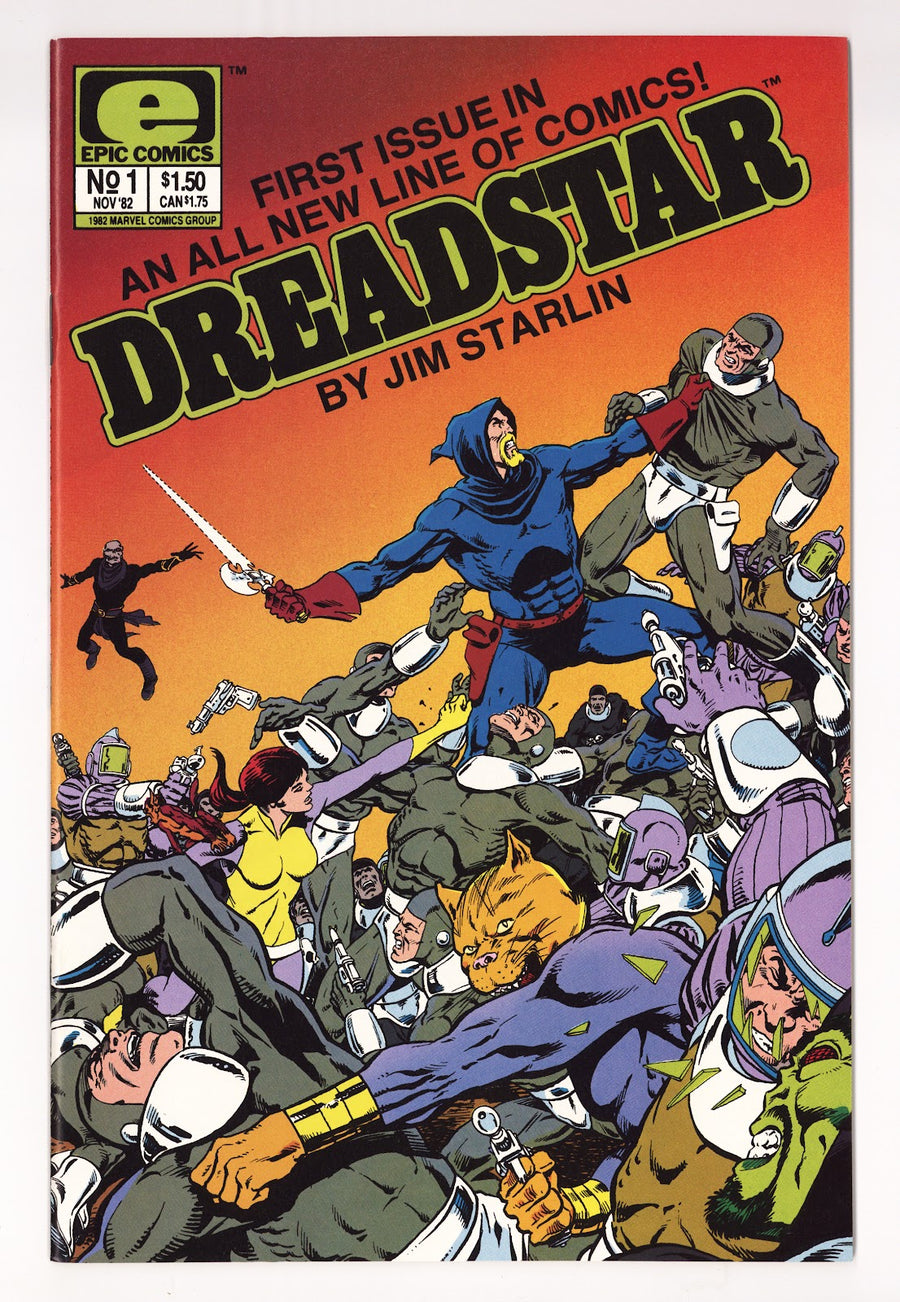 Dreadstar Vol 1 1  High Grade   (1982)     