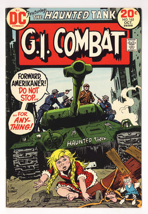 G.I. Combat Vol 1 165  Low Grade   (1973)