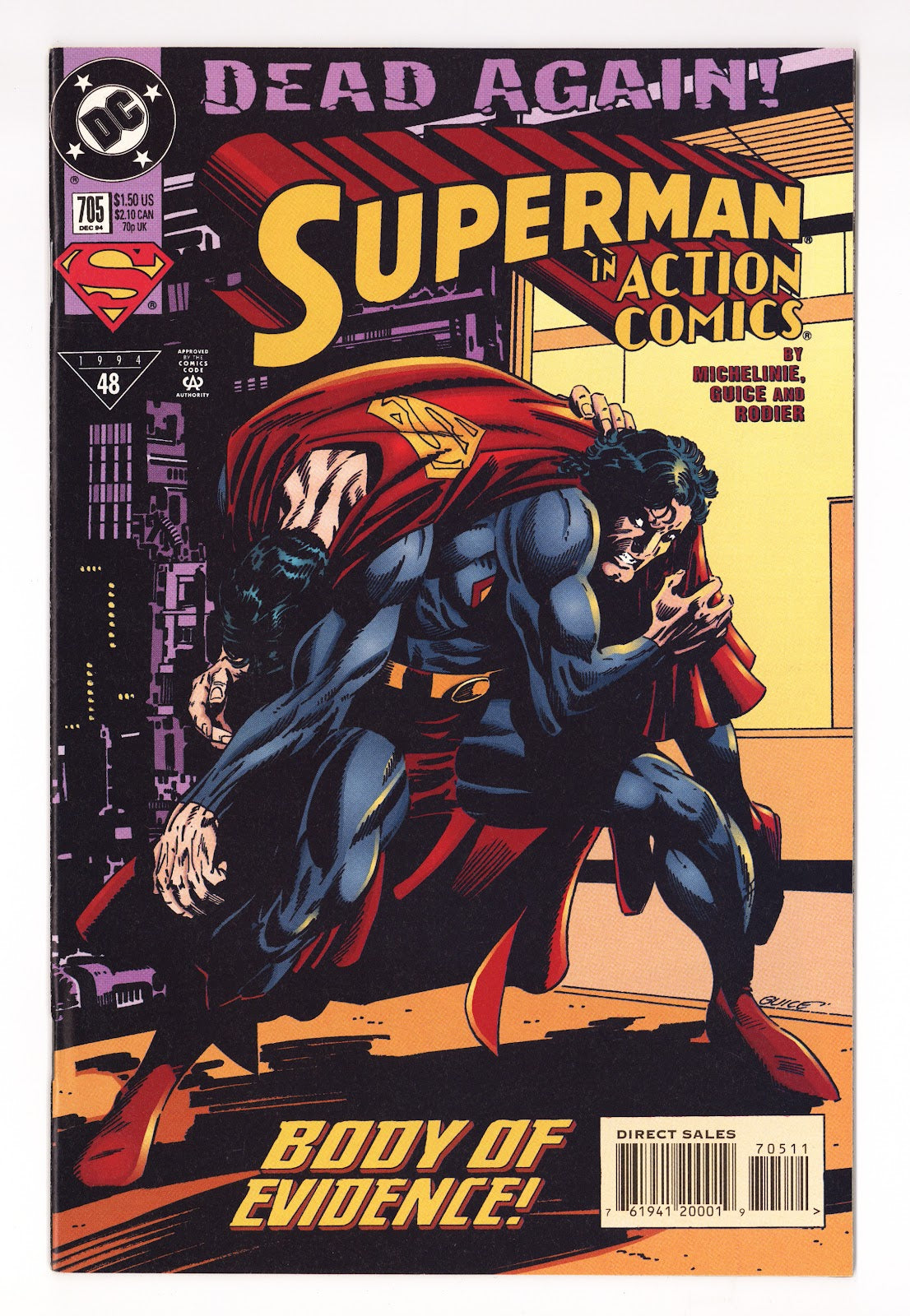Action Comics Vol 1 705 High Grade (1994) 