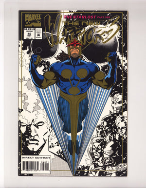 The New Warriors Vol 1 40 High Grade (1993) Gold Foil Edition