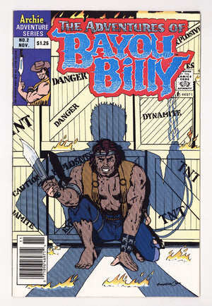 The Adventures of Bayou Billy   2  High Grade   (1989)   Canadian Price Variant