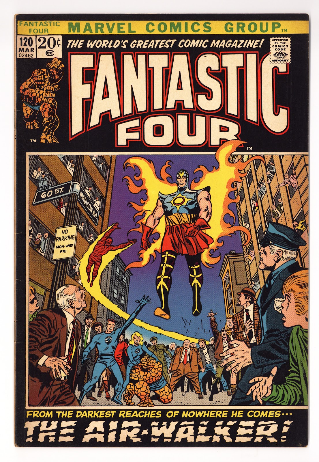 Fantastic Four Vol 1 120  FN (6.0)   (1972)     