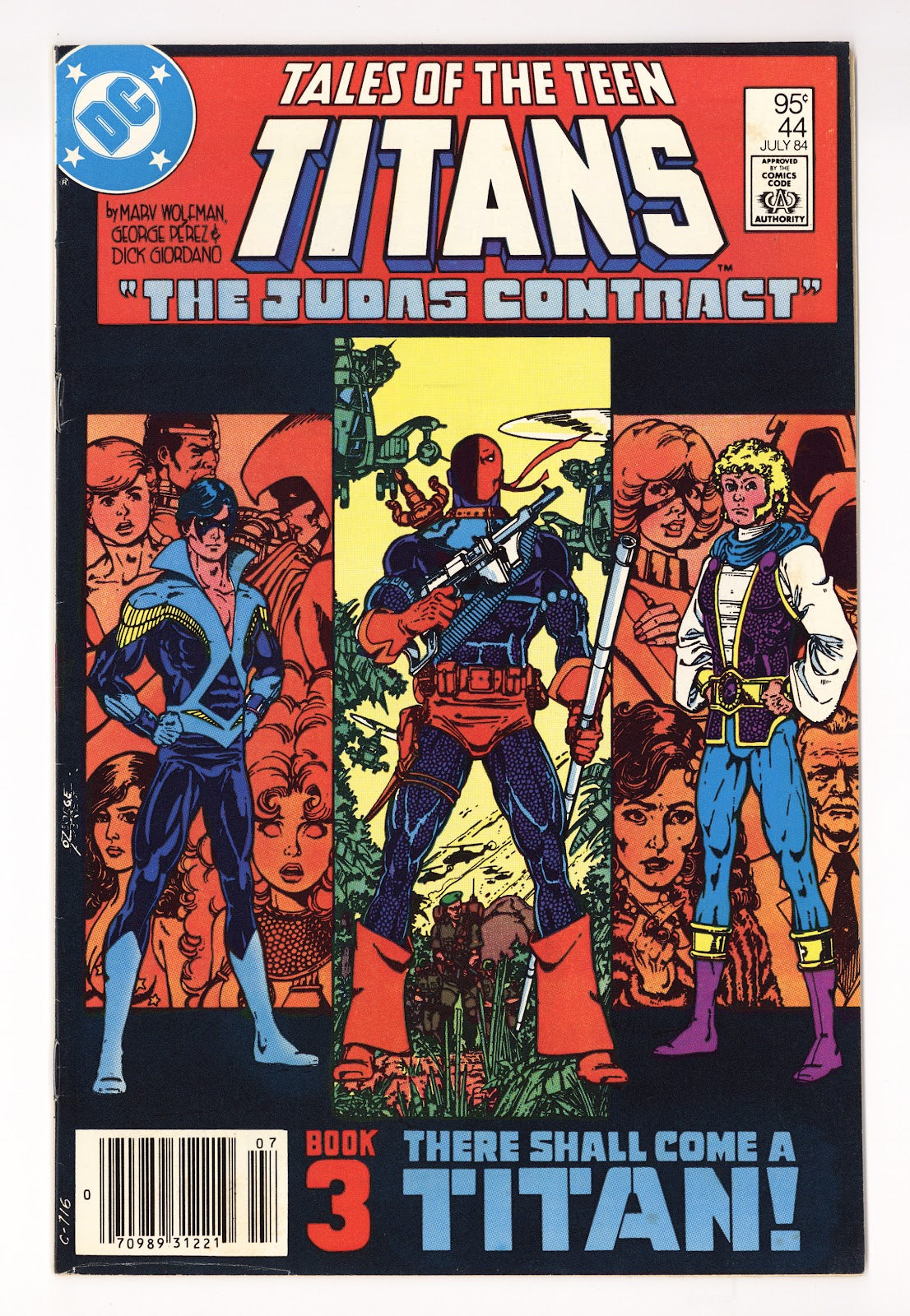 Tales of the Teen Titans   44  FN/VF (7.0)   (1984)   Canadian Price Variant  