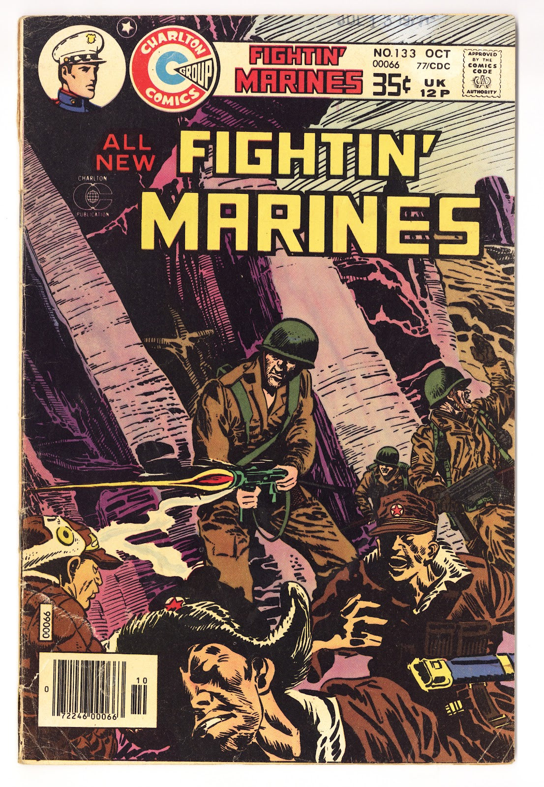Fightin' Marines   133  Very Low Grade   (1977)