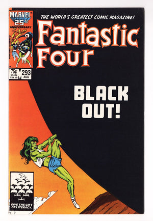 Fantastic Four Vol 1 293 High Grade (1986)