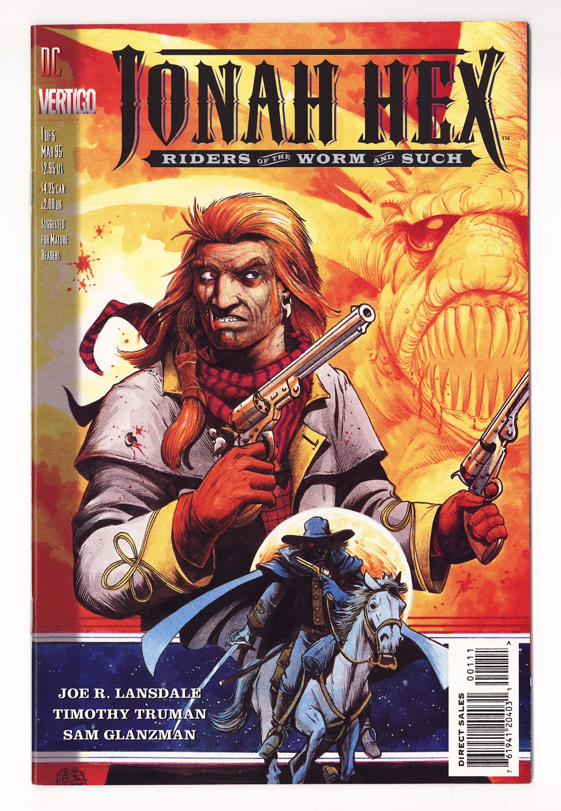 Jonah Hex: Riders of the Worm and Such   1  High Grade   (1995)     