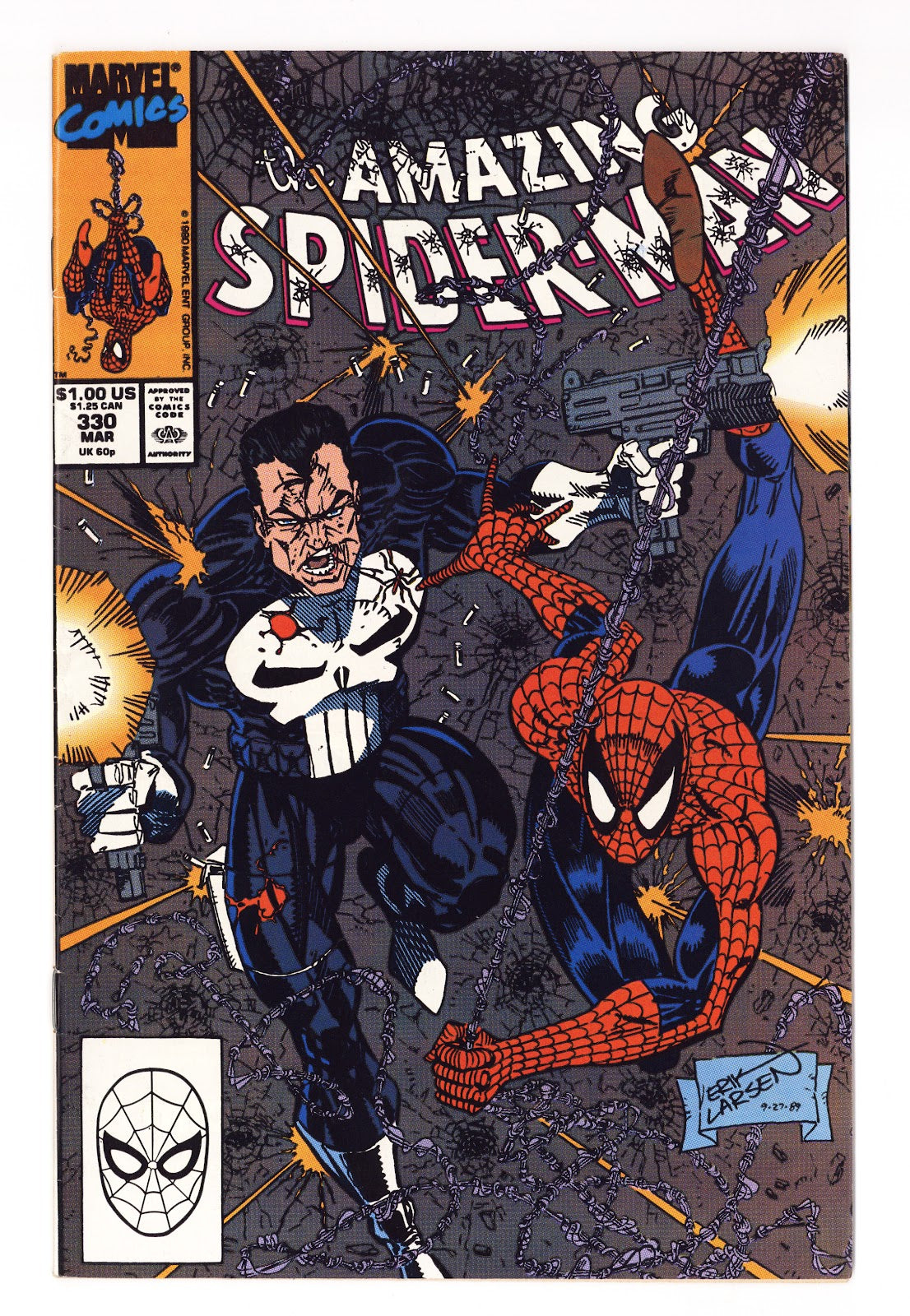The Amazing Spider-Man Vol 1 330 Mid Grade (1990)  