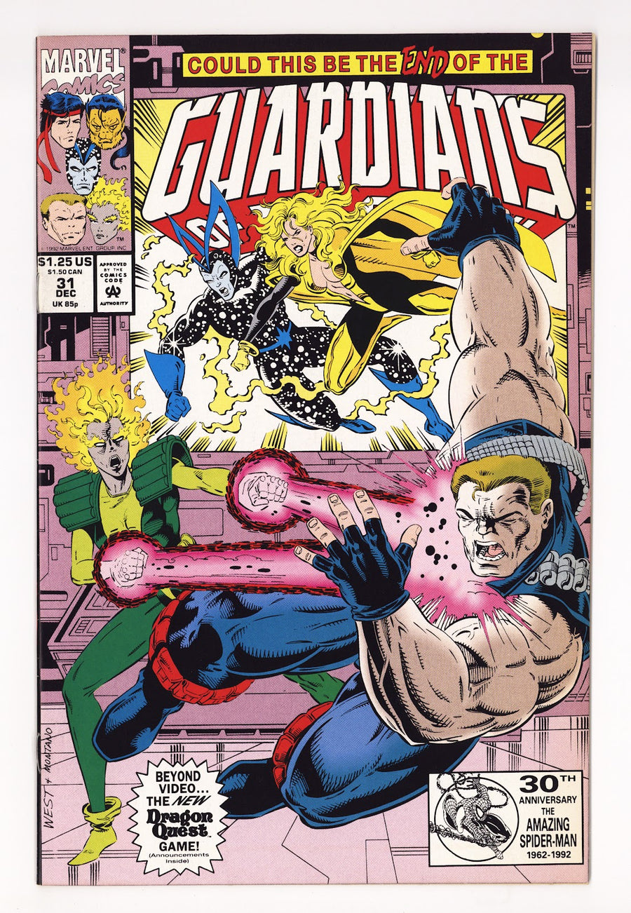 Guardians of the Galaxy Vol 1 31  High Grade   (1992)     