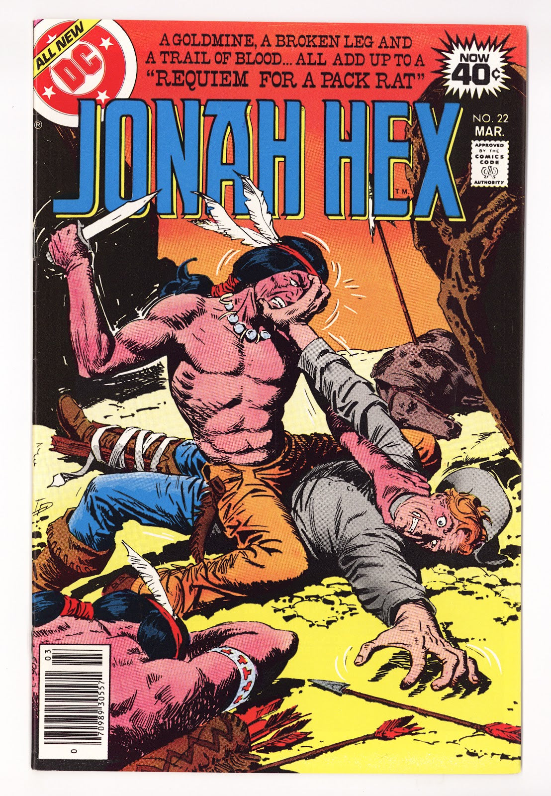Jonah Hex Vol 1 22 VF/NM (9.0) (1979)  