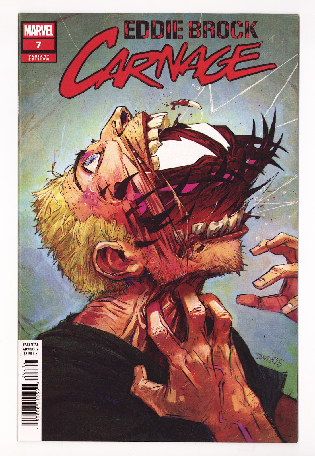 Eddie Brock: Carnage   7  High Grade   (2025) Shavrin   Incentive Variant  