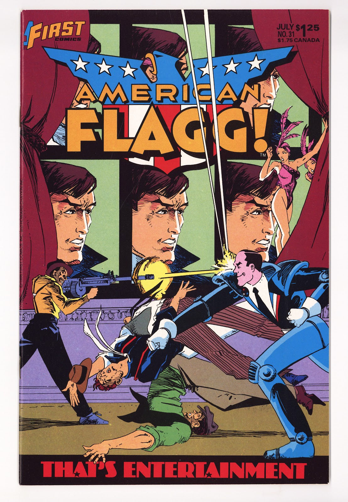 American Flagg! Vol 1 31 High Grade (1986) 